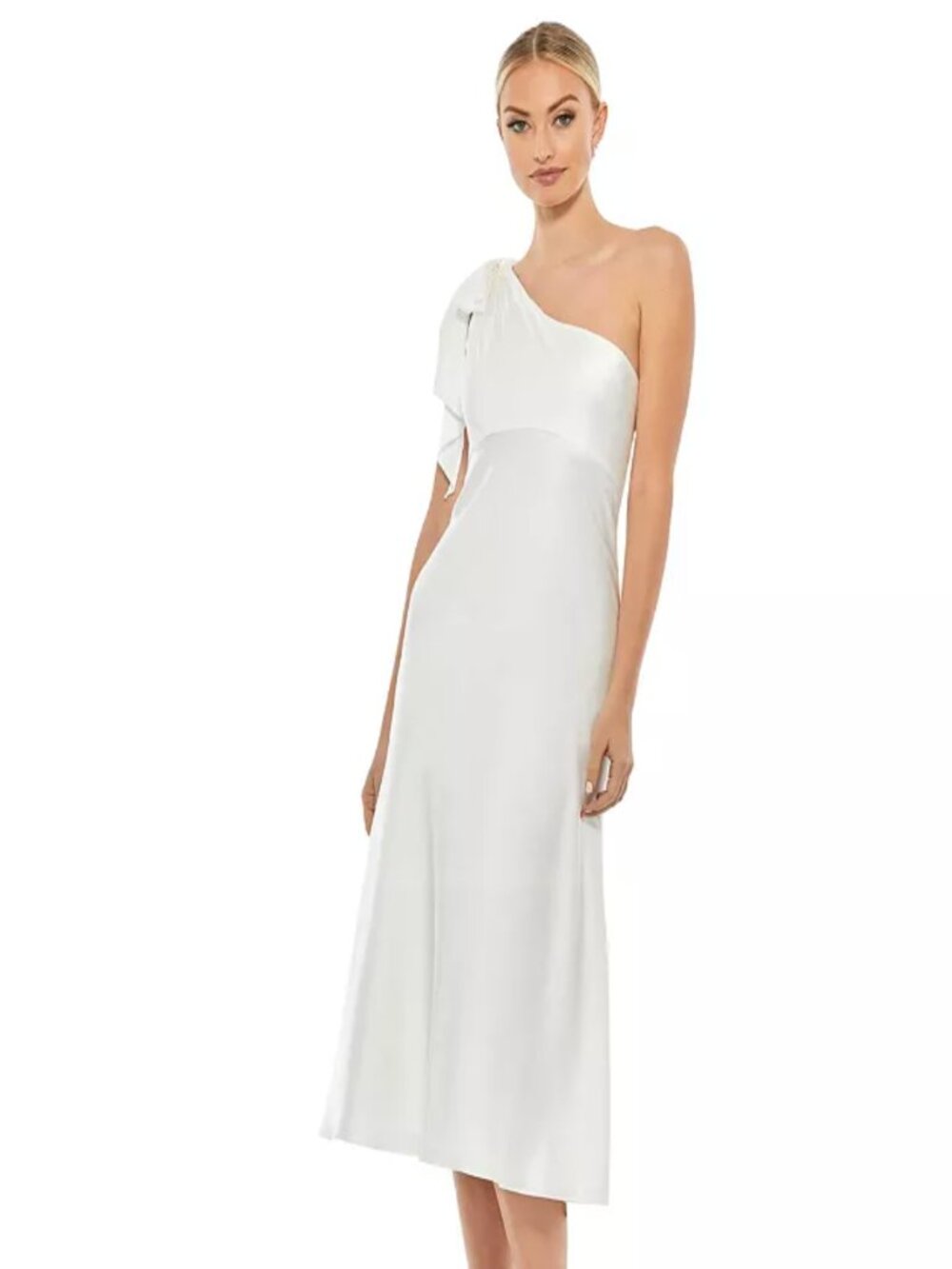 Mac Duggal One Shoulder Dress